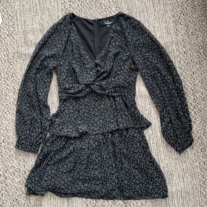 LULUS black Mini dress NYE